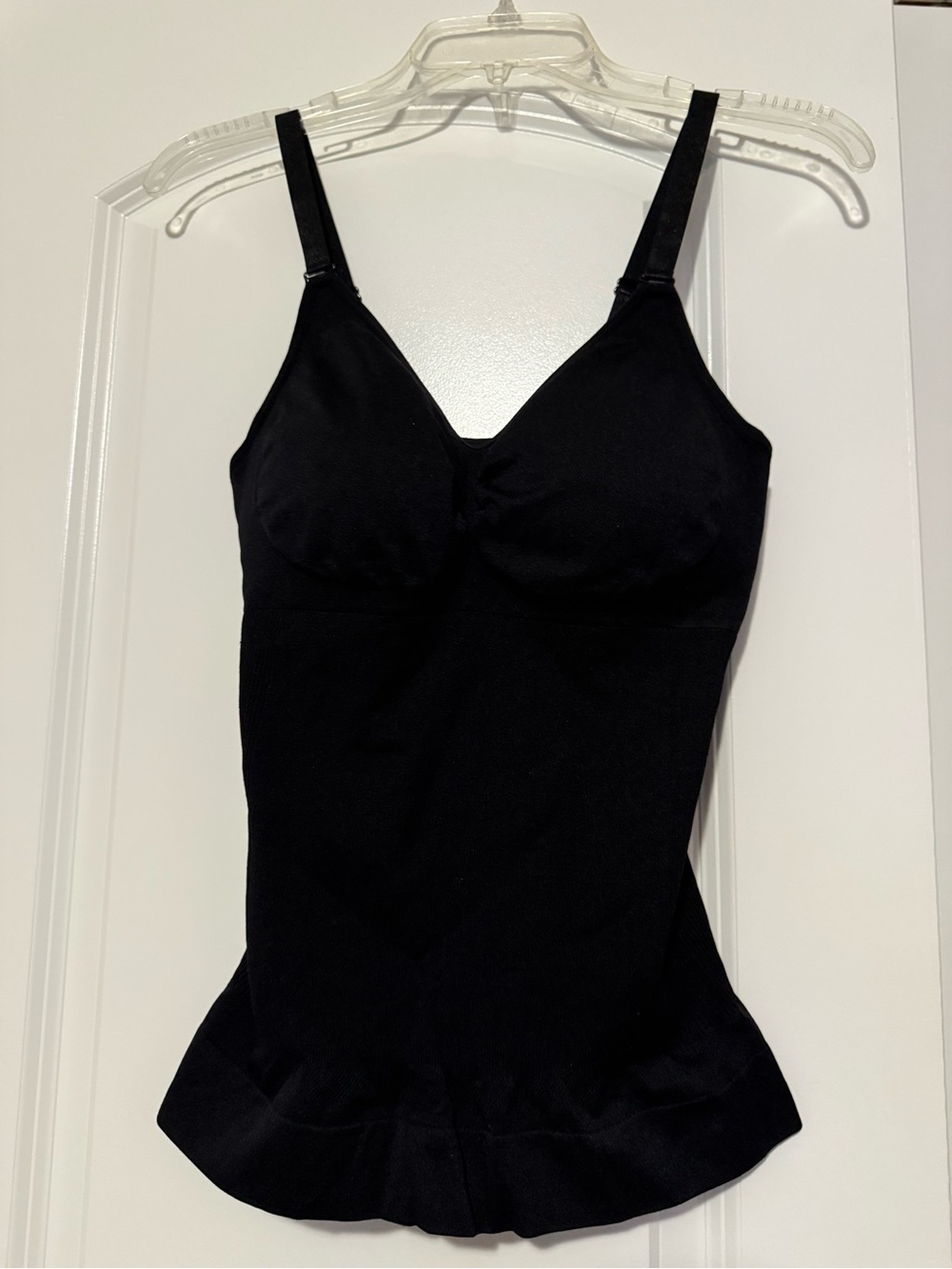 Black Seamless Shaping Camisole